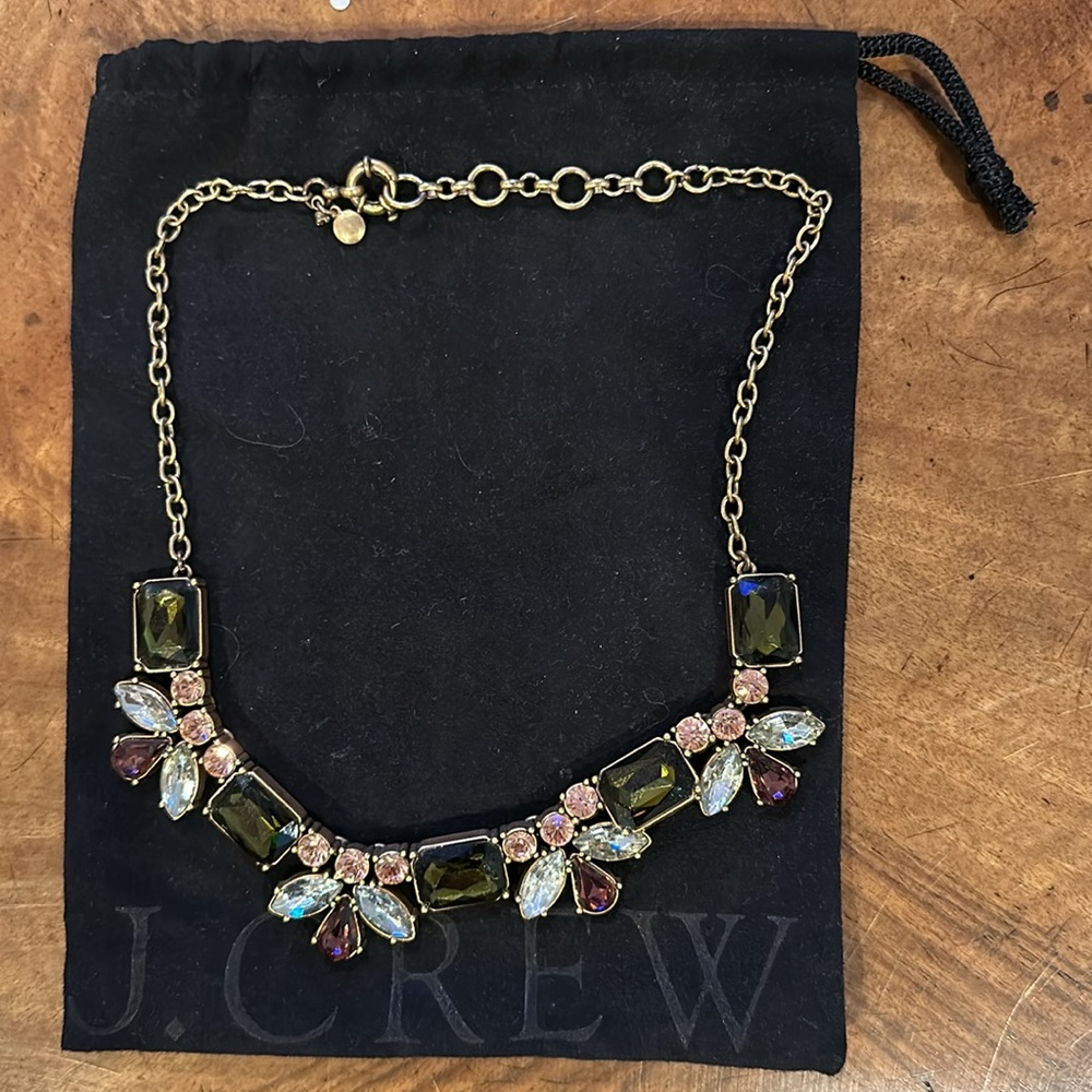 Beautiful J.Crew Jeweled Necklace